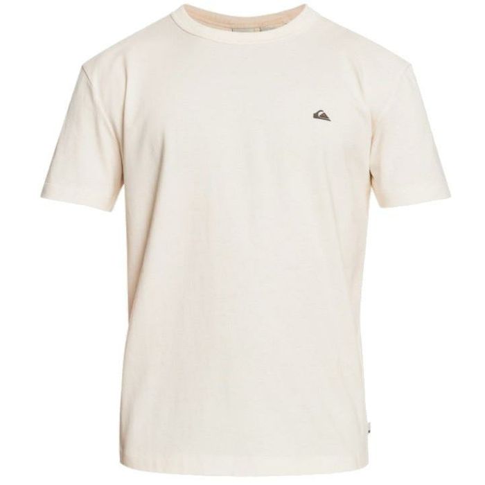 QUIKSILVER ESSENTIALS ORGANIC T-SHIRT - ANTIQUE WHITE