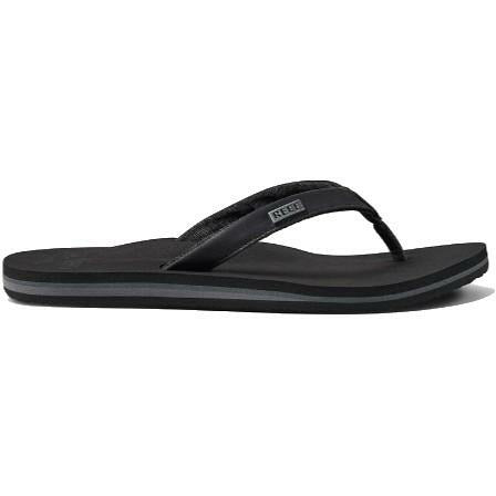 REEF CUSHION SANDS FLIP FLOPS - BLACK