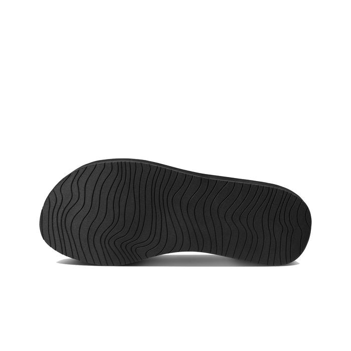 REEF GINGER FLIP FLOPS - BLACK/BLACK