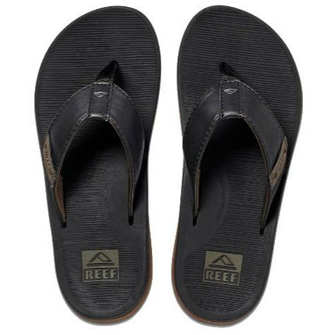 REEF SANTA ANA FLIP FLOPS - BLACK