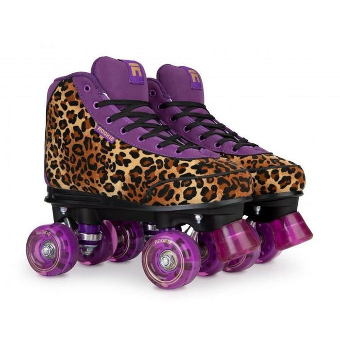 ROOKIE ROLLER SKATES - HARMONY LEOPARD