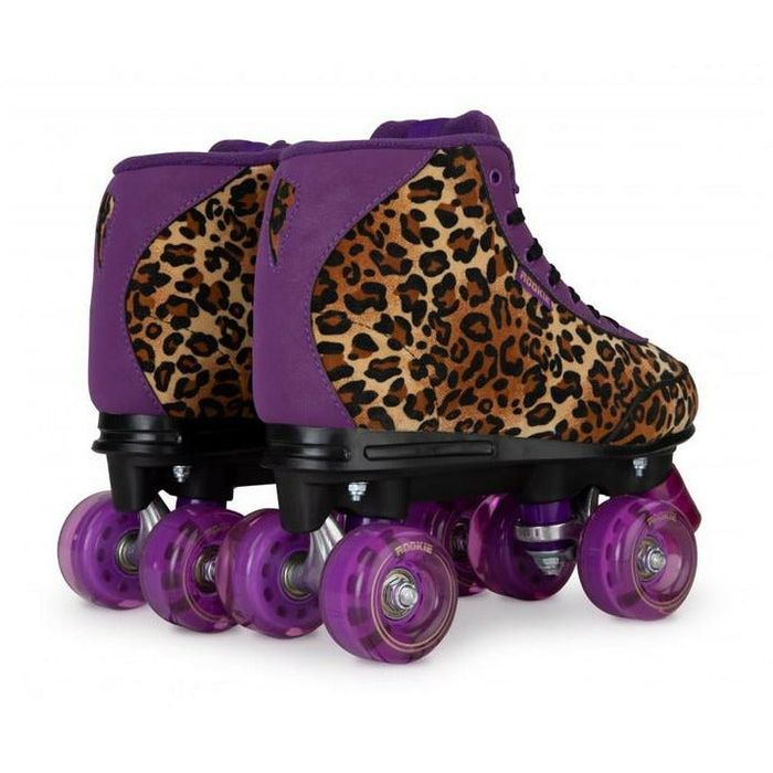 ROOKIE ROLLER SKATES - HARMONY LEOPARD