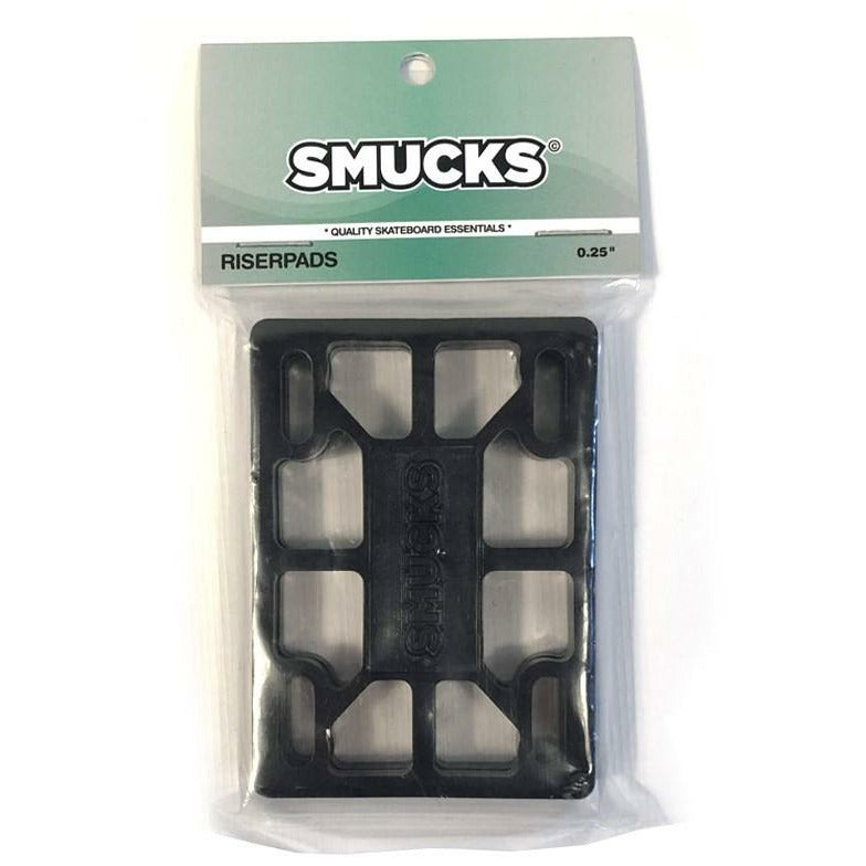 SMUCKS RISER PADS 0,25 ZOLL – SCHWARZ