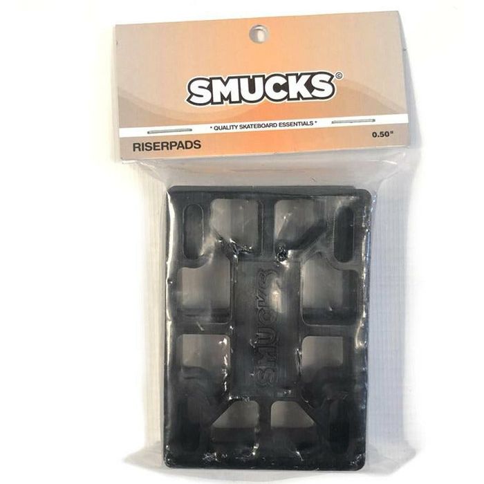 SMUCKS RISER PADS 0,5" - SCHWARZ