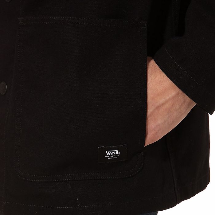 VANS DRILL CHORE JACKET - BLACK