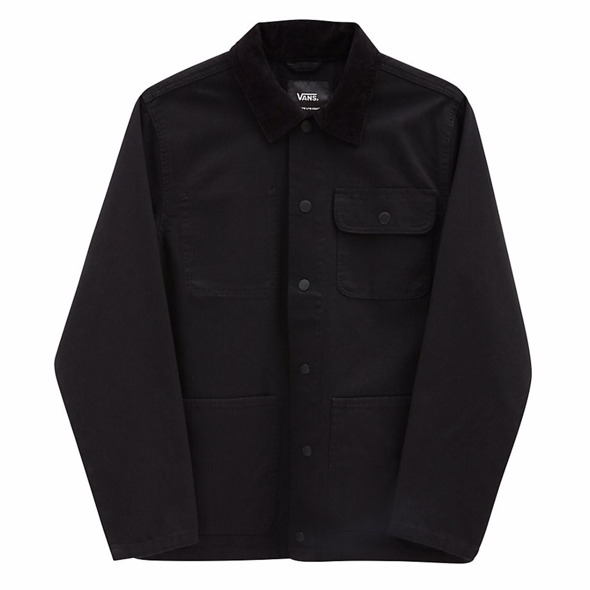 VANS DRILL CHORE JACKET - BLACK