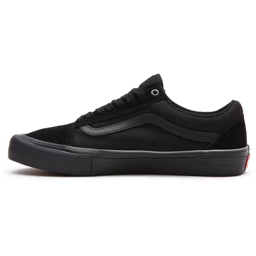 VANS SKATE OLD SKOOL SHOES - BLACK/BLACK