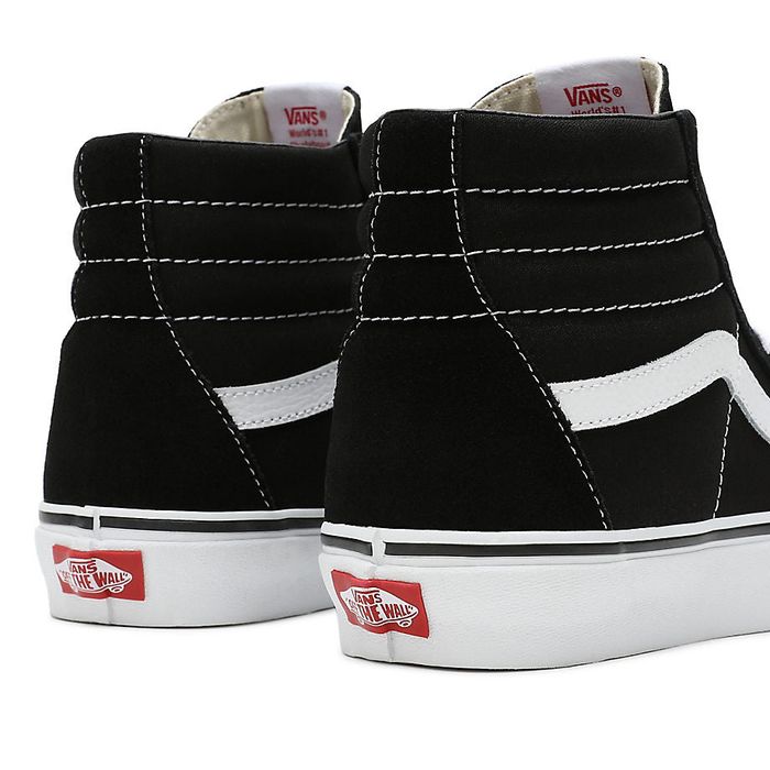 VANS SK8-HI SCHWARZ/SCHWARZ/WEISS