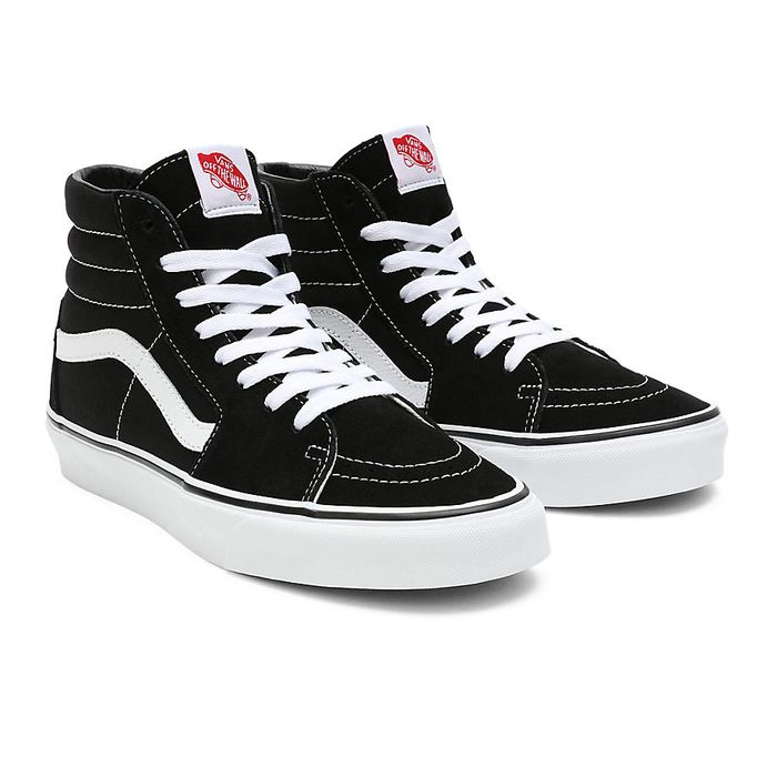 VANS SK8-HI SCHWARZ/SCHWARZ/WEISS