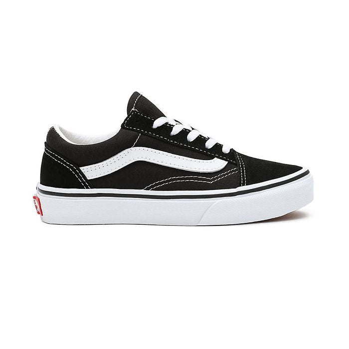 VANS OLD SKOOL KINDERSCHOENEN (KIDS, 4-8 JAAR) - BLACK/TRUE WHITE