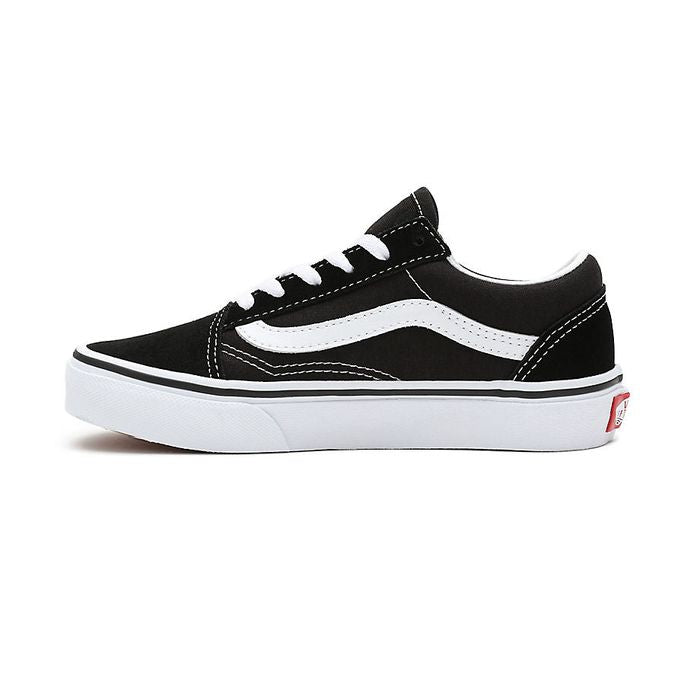 VANS OLD SKOOL KINDERSCHUHE (KINDER) – SCHWARZ/TRUE WHITE