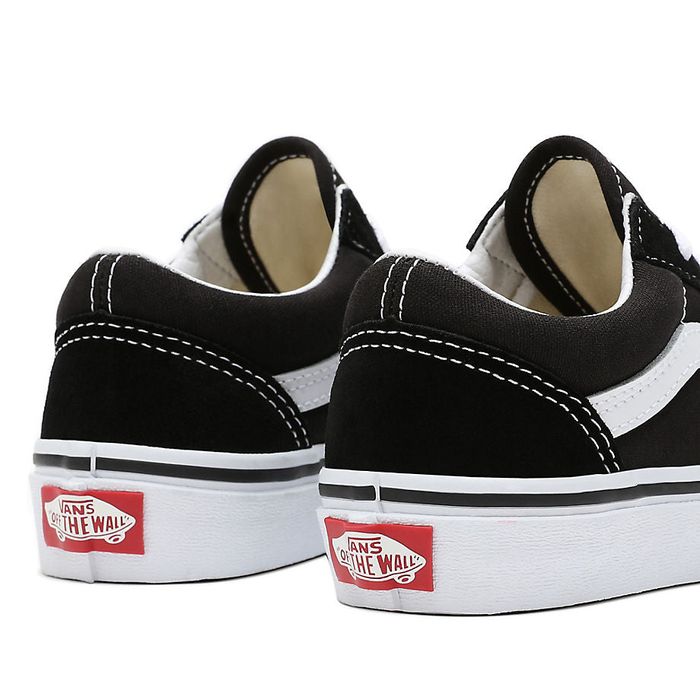 VANS OLD SKOOL KINDERSCHUHE (KINDER) – SCHWARZ/TRUE WHITE