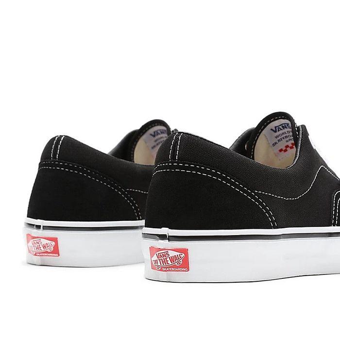 VANS ERA SKATE SHOES - BLACK/WHITE