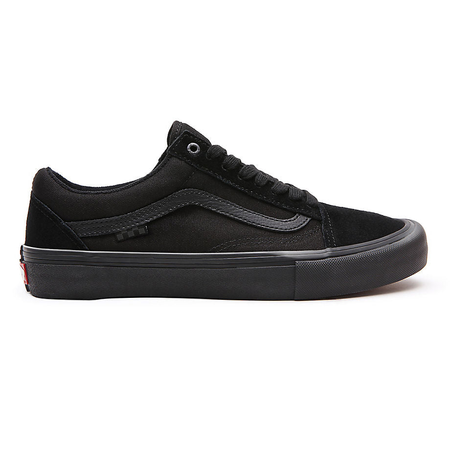 VANS SKATE OLD SKOOL SHOES - BLACK/BLACK