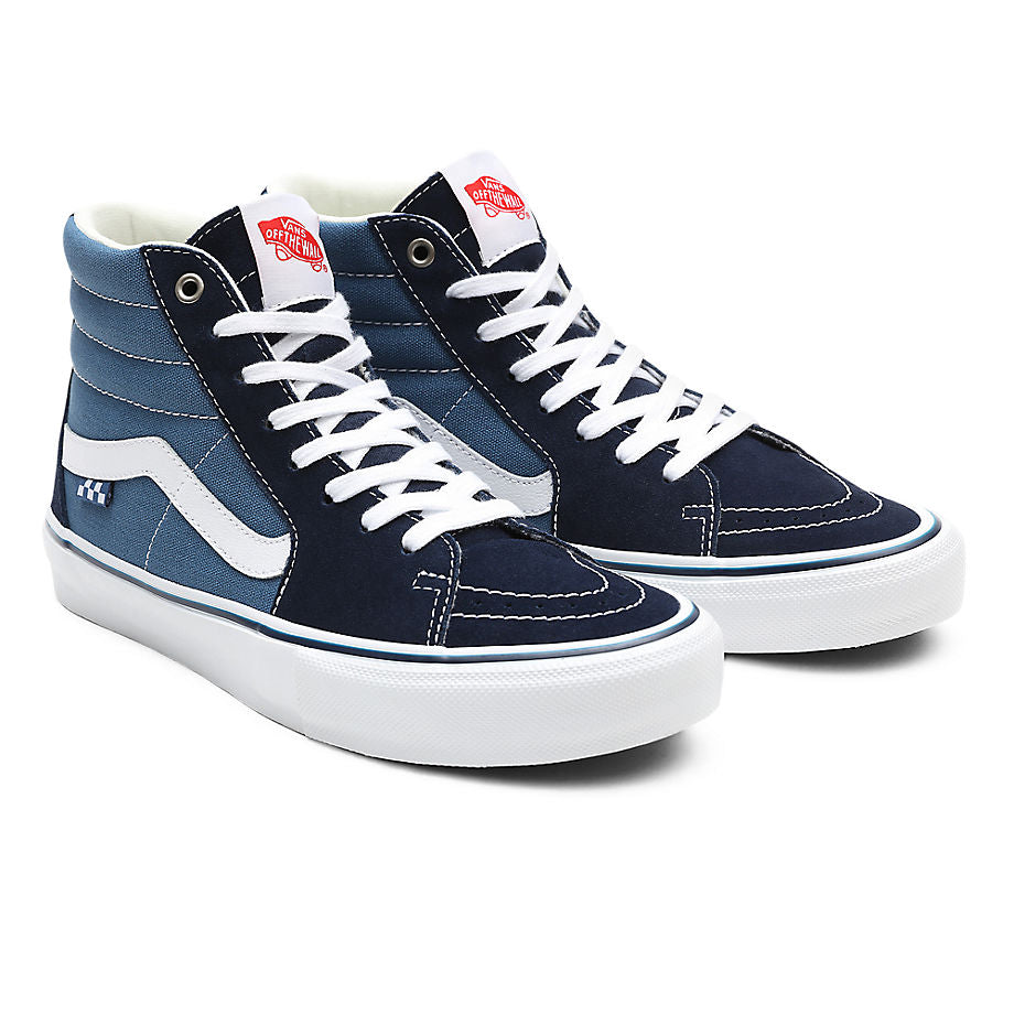 VANS SKATE SK8-HI SCHOENEN - NAVY/WHITE