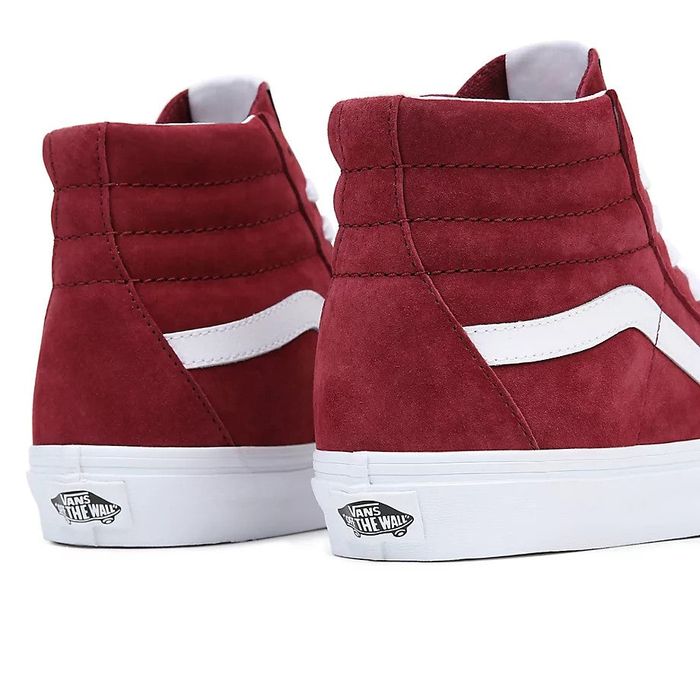 VANS SK8-HI (PIG SUEDE) SCHOENEN - TAWNY PORT