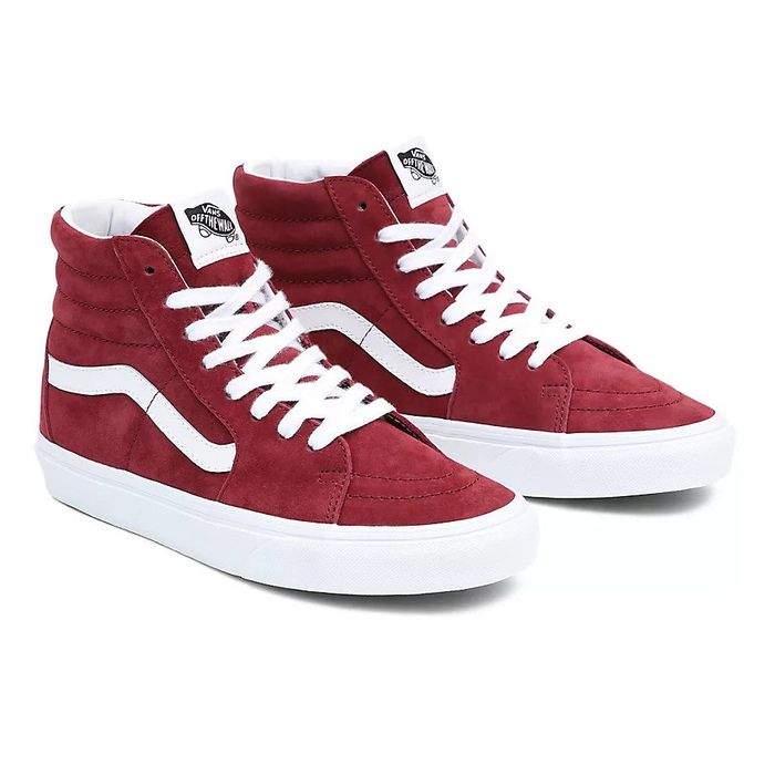 VANS SK8-HI (PIG SUEDE) SCHOENEN - TAWNY PORT