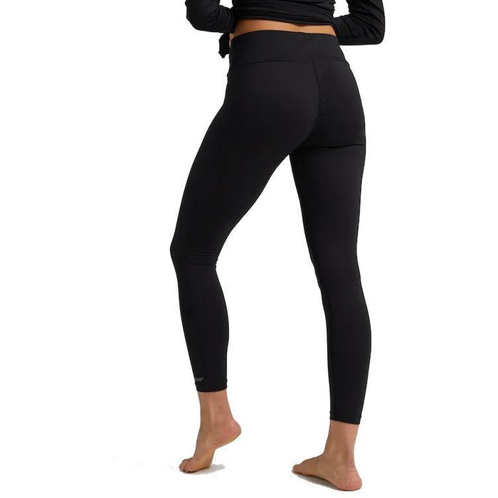 BURTON WOMEN'S LIGHTWEIGHT X BASE LAYER THERMOBROEK - TRUE BLACK The Old Man Boardsports Burton