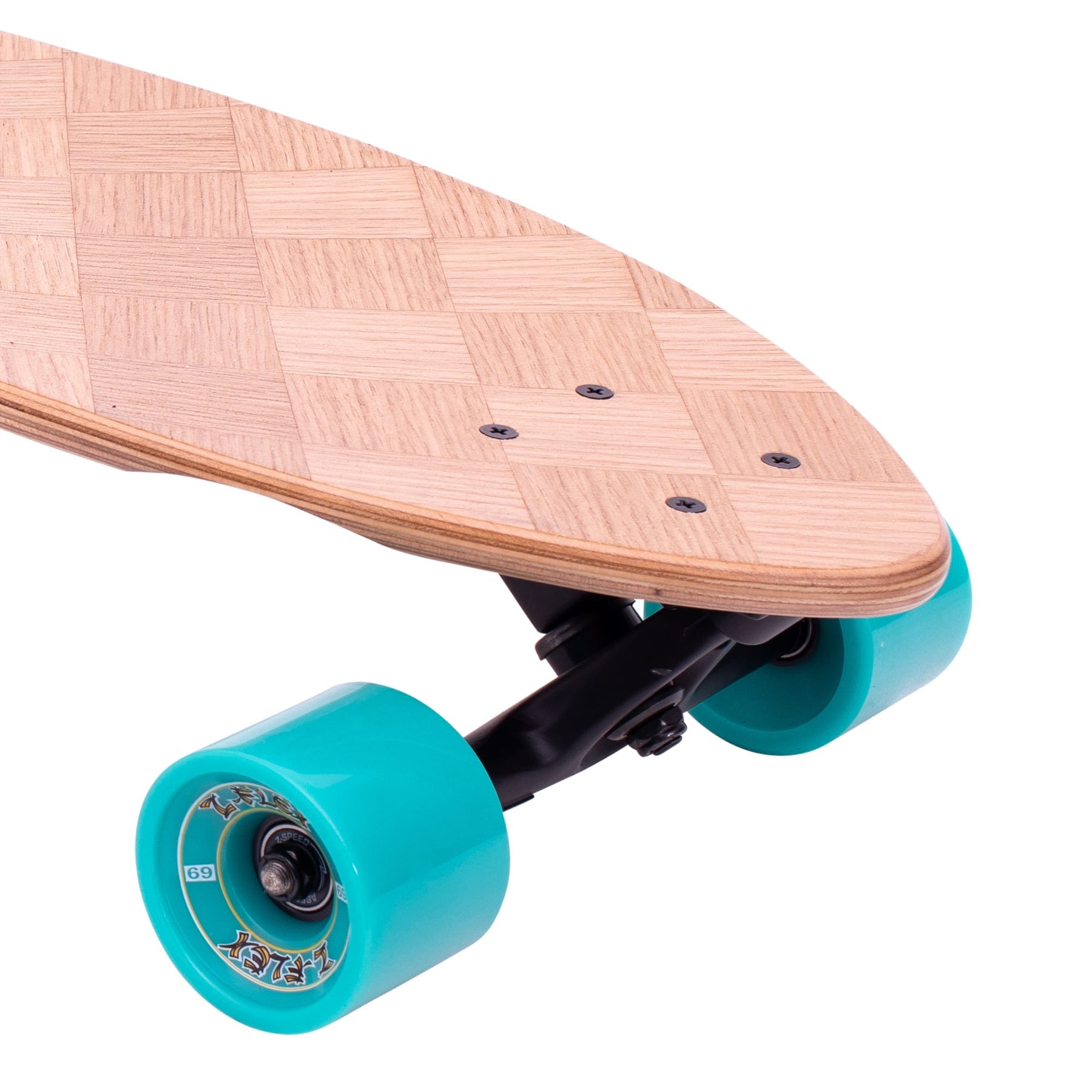 Z-FLEX BANANA 39,0" TRAIN ROUNDTAIL LONGBOARD KOMPLETT