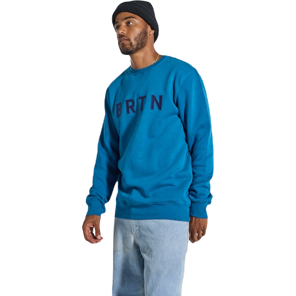 BURTON BRTN CREW SWEATER - LYONS BLUE