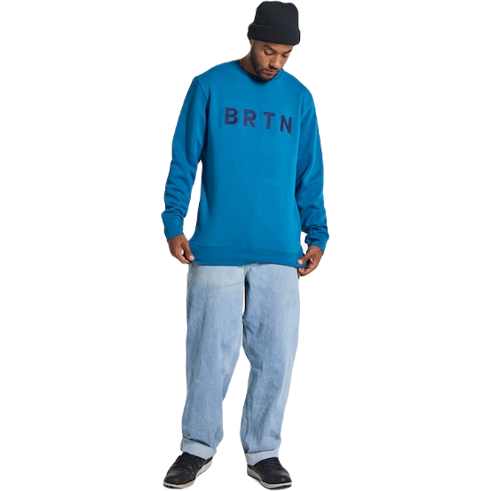 BURTON BRTN CREW SWEATER - LYONS BLUE