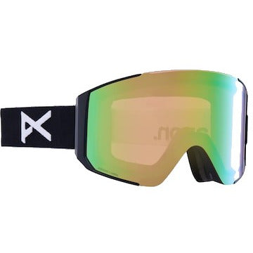 ANON SYNC WINTERSPORT GOGGLES + BONUS LENS - BLACK/PERCEIVE VARIABLE GREEN/PERCEIVE CLOUDY PINK The Old Man Boardsports Anon