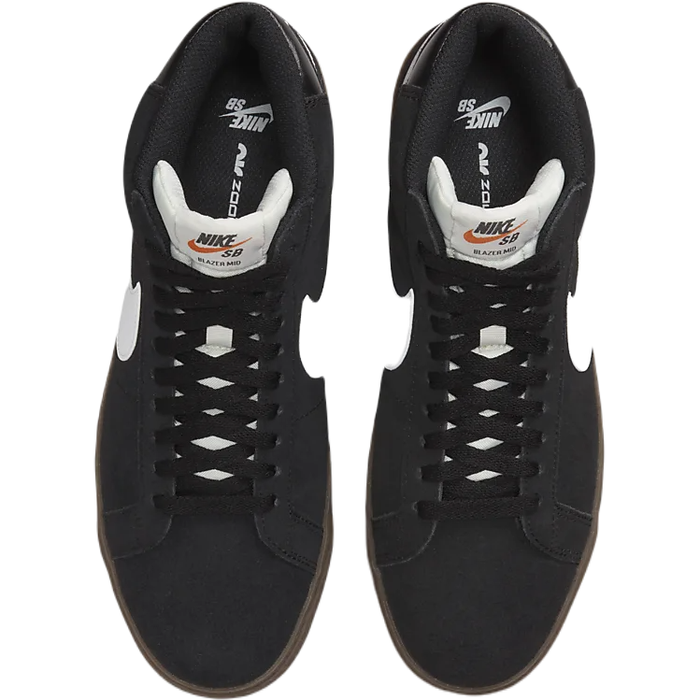 NIKE SB ZOOM BLAZER MID SCHOENEN - BLACK/WHITE/BLACK/SAIL