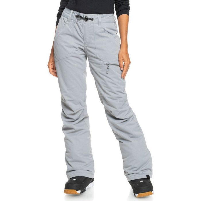 ROXY NADIA INSULTATED SNOWBOARD PANTS - HEATHER GRAY