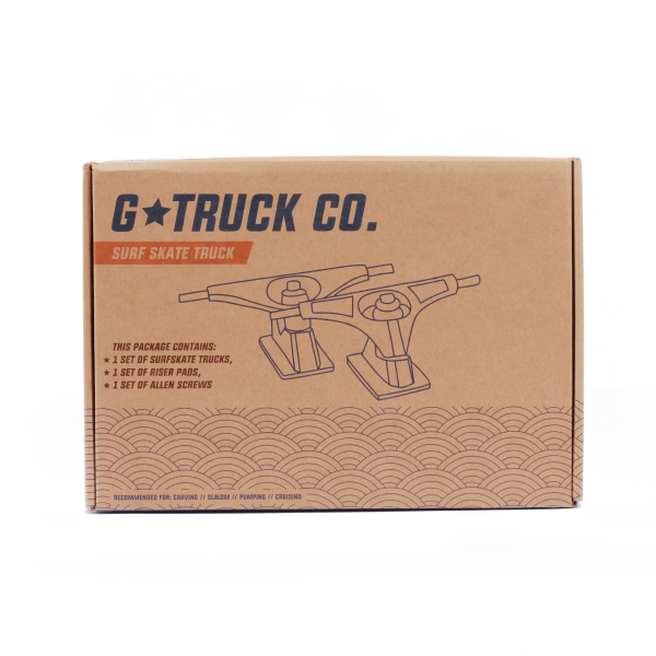 BTFL G-TRUCK SURFSKATE TRUCK SET - TUMBLED