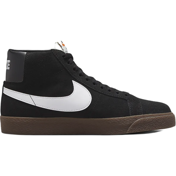 NIKE SB ZOOM BLAZER MID SHOES - BLACK/WHITE/BLACK/SAIL