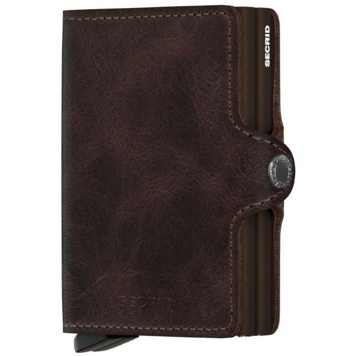 SECRID TWINWALLET PORTEMONNEE - VINTAGE CHOCOLATE