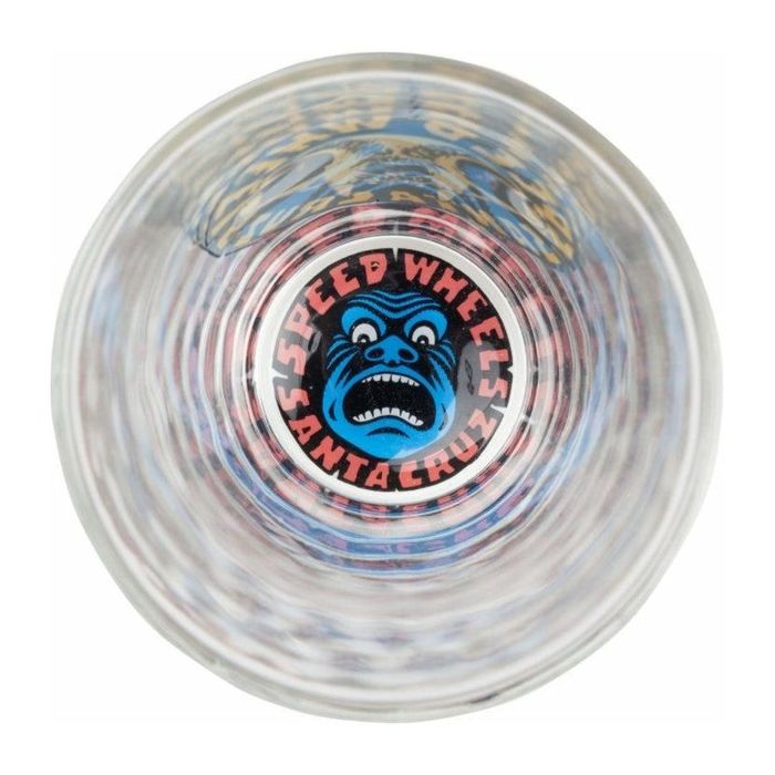 SANTA CRUZ SW SKULL PIN GLASS - CLEAR