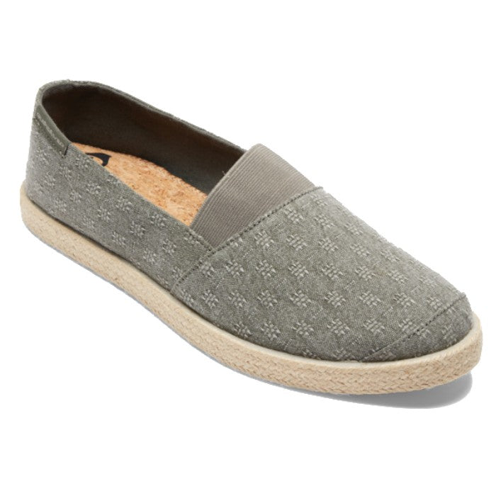 QUIKSILVER ESPADRILLED-SCHUHE – GRÜN/GRÜN/GRÜN