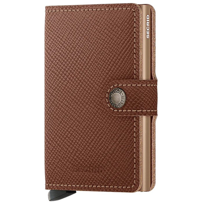 SECRID MINIWALLET PORTEMONNEE - SAFFIANO CARAMEL