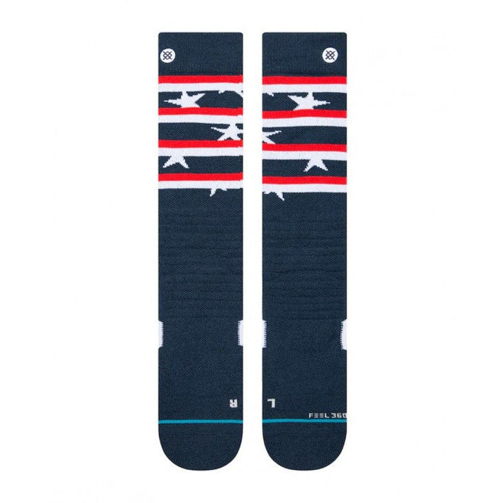 STANCE LAND OF THE FREE WINTER SOCKS - NAVY