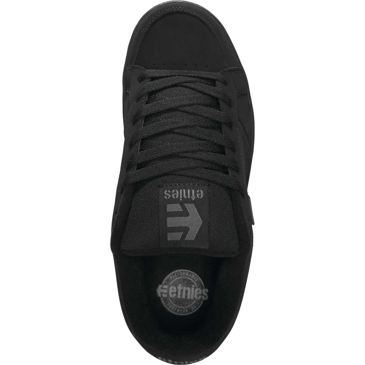 ETNIES KINGPIN SHOES - BLACK/BLACK