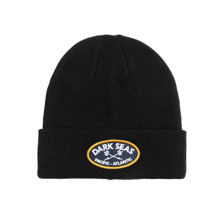 DARK SEAS WHEELER BEANIE - BLACK