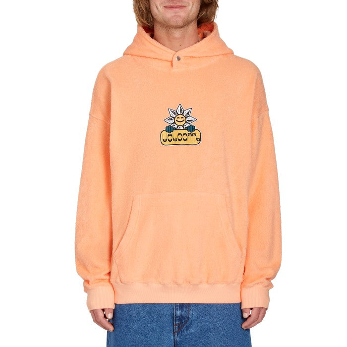 VOLCOM CHILLHOOD PULLOVER HOODIE – PEACH BUD