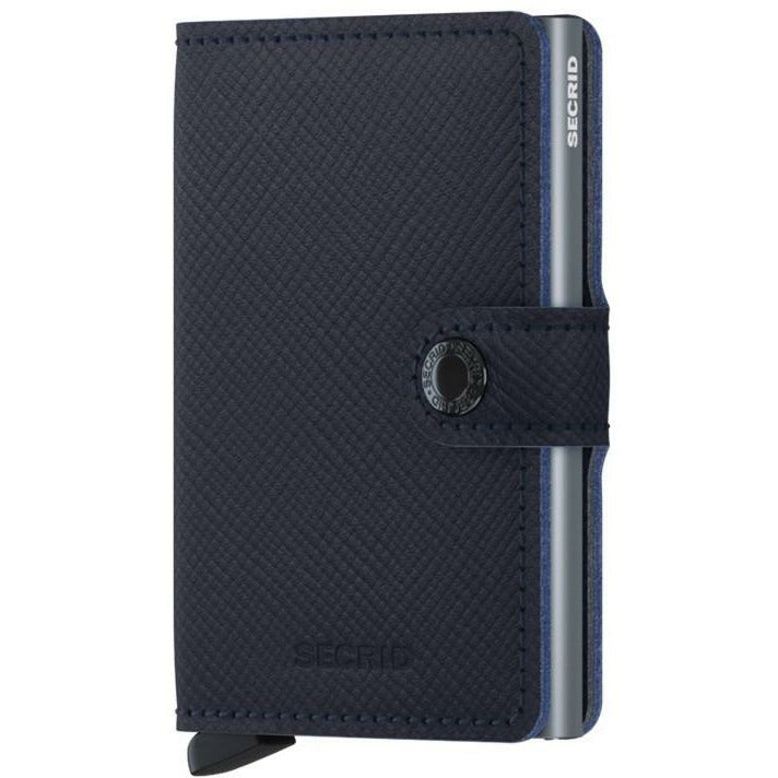 SECRID MINIWALLET PORTEMONNEE - SAFFIANO NAVY