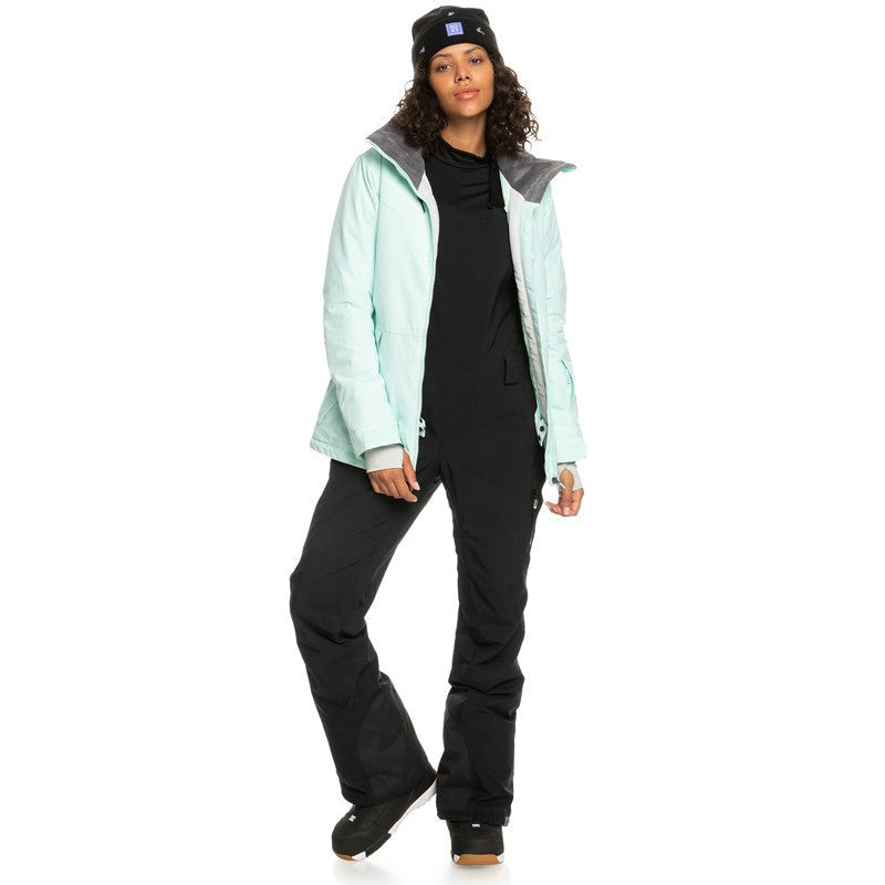 ROXY PRESENCE INSULATED SKI/SNOWBOARD JACKET - FAIR AQUA