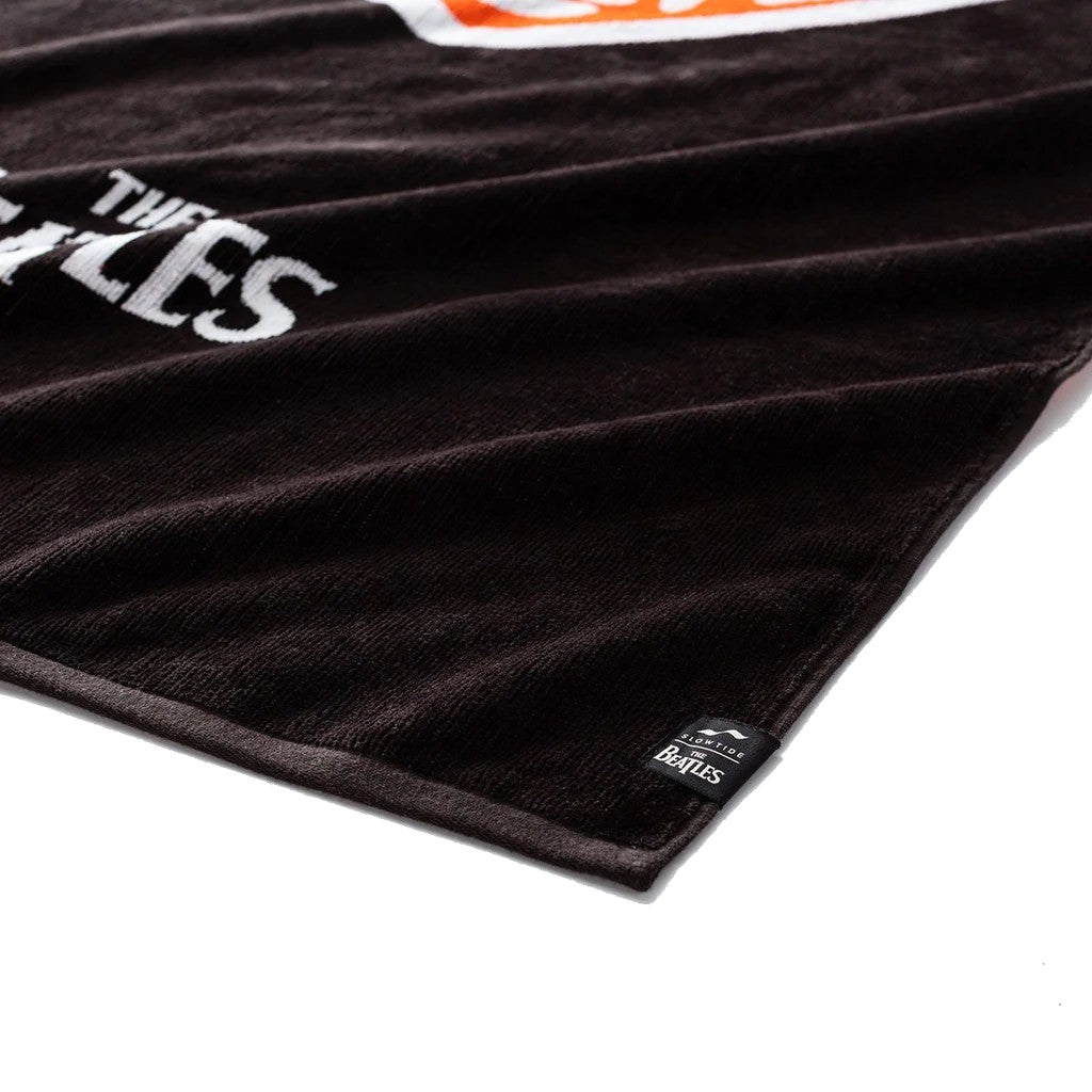 SLOWTIDE ALL YOU NEED BEACH TOWEL - BLACK