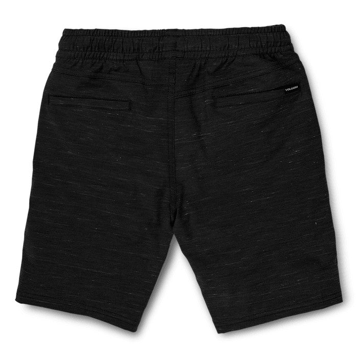 VOLCOM UNDERSTONED HYBRID 18" KORTE BROEK - BLACK