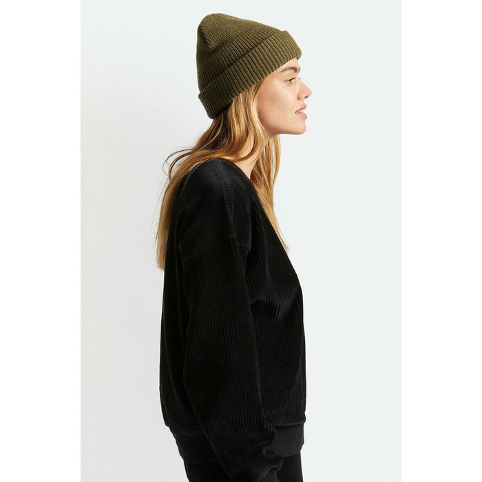 BRIXTON HEIST BEANIE - MILITARY OLIVE