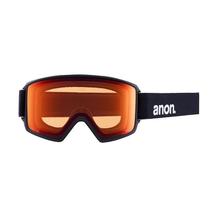 ANON M3 WINTERSPORT GOGGLES + BONUS LENS + MFI® FACE MASK - BLACK/PERCEIVE SUNNY RED/PERCEIVE CLOUDY BURST The Old Man Boardsports Anon