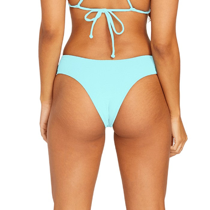 VOLCOM SIMPLY SOFT CHEEKY BIKINI PANTS - PALE AQUA