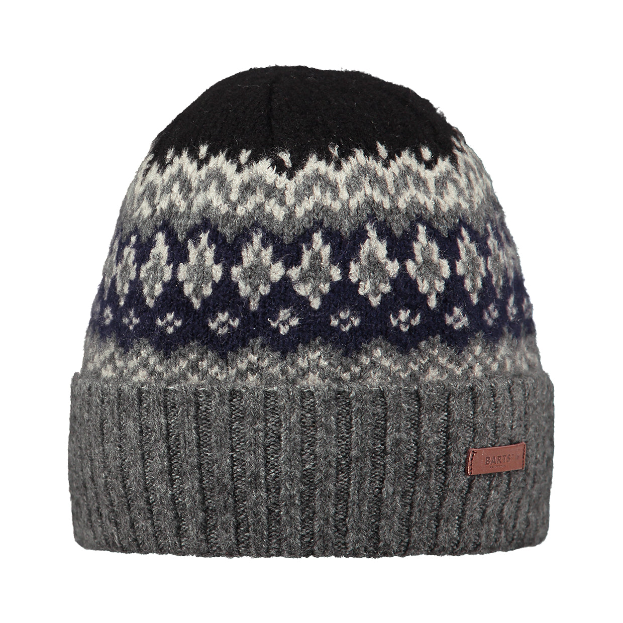 BARTS GREGORIS BEANIE - DARK HEATHER