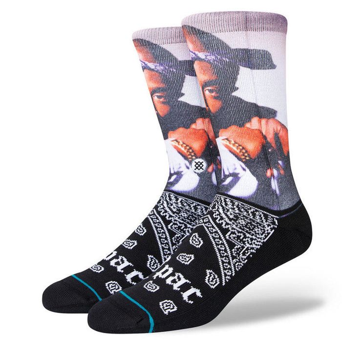 STANCE MAKAVELI CREW SOKKEN - BLACK