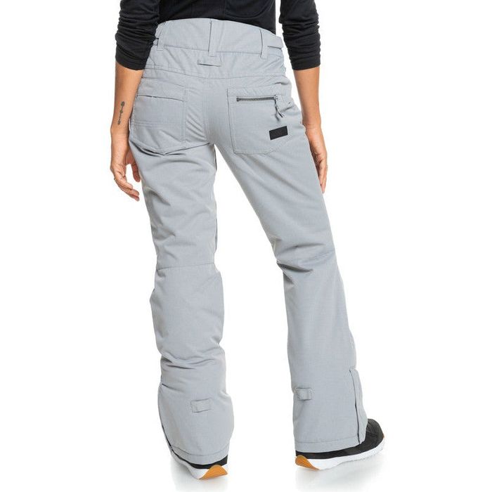 ROXY NADIA INSULTATED SNOWBOARD PANTS - HEATHER GRAY