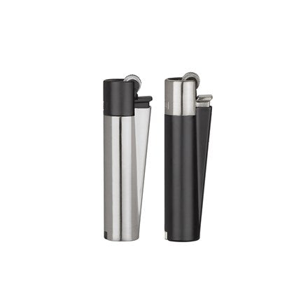 CLIPPER METALL SCHWARZ &amp; SILBER