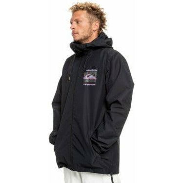 QUIKSILVER HIGH IN THE HOOD WINTERJAS - TRUE BLACK